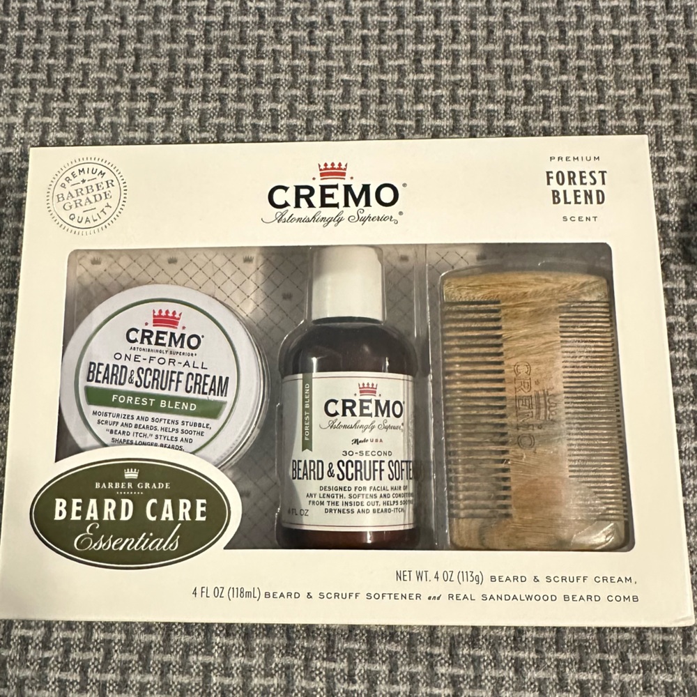 Cremo Forest Blend Beard Care Set - Natural Brown